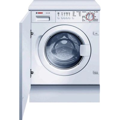 Bosch LogiXX WIS24141GB A+ 7kg 1200 Spin Integrated Washing Machine in White Bosch LogiXX WIS24141GB A+ 7kg 1200 Spin Integrated Washing Machine in White